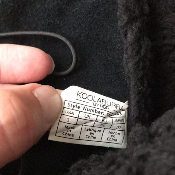 Koolaburra boots by Ugg black button up boots - Picture 10 of 10